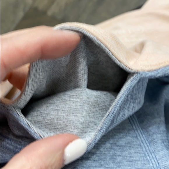 Outdoor Voices grey and orange leggings small. - Picture 8 of 9